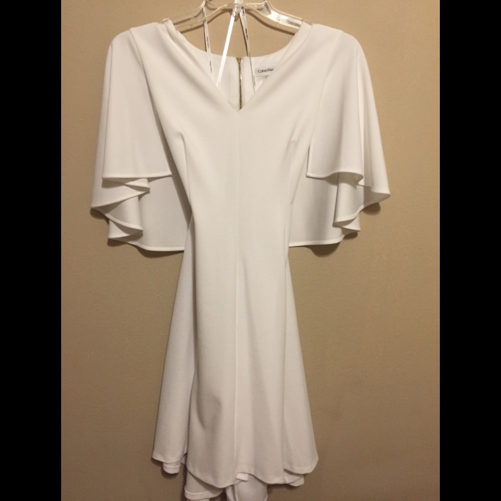 Calvin Klein White Dress